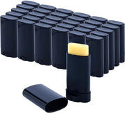 Contenitori per cosmetici 60 pezzi - 15 ml contenitori in plastica - Progettazione rotativa - Facili da riempire - Ideali per deodoranti/labiali - Perfetti per prodotti di bellezza fatti in casa - Contenitori per cosmetici