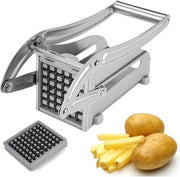 Snipatore di patate in acciaio inossidabile con riserva manuale - Professionale - Verdure, cipolle, patate, carote, frutta