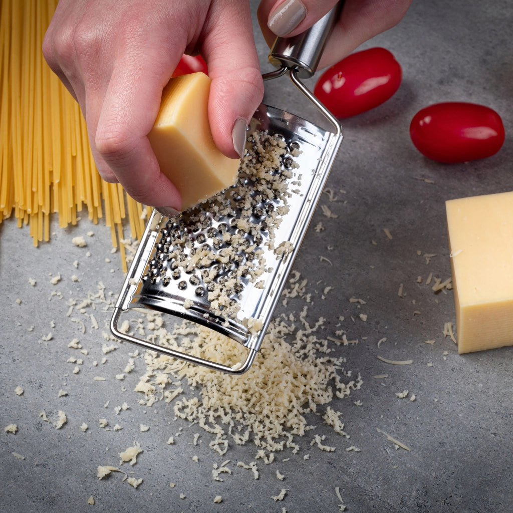 Grattugia KADAX per formaggio, verdure, aglio, zenzero, grattugia da cucina piccola, manuale, 23,5 cm