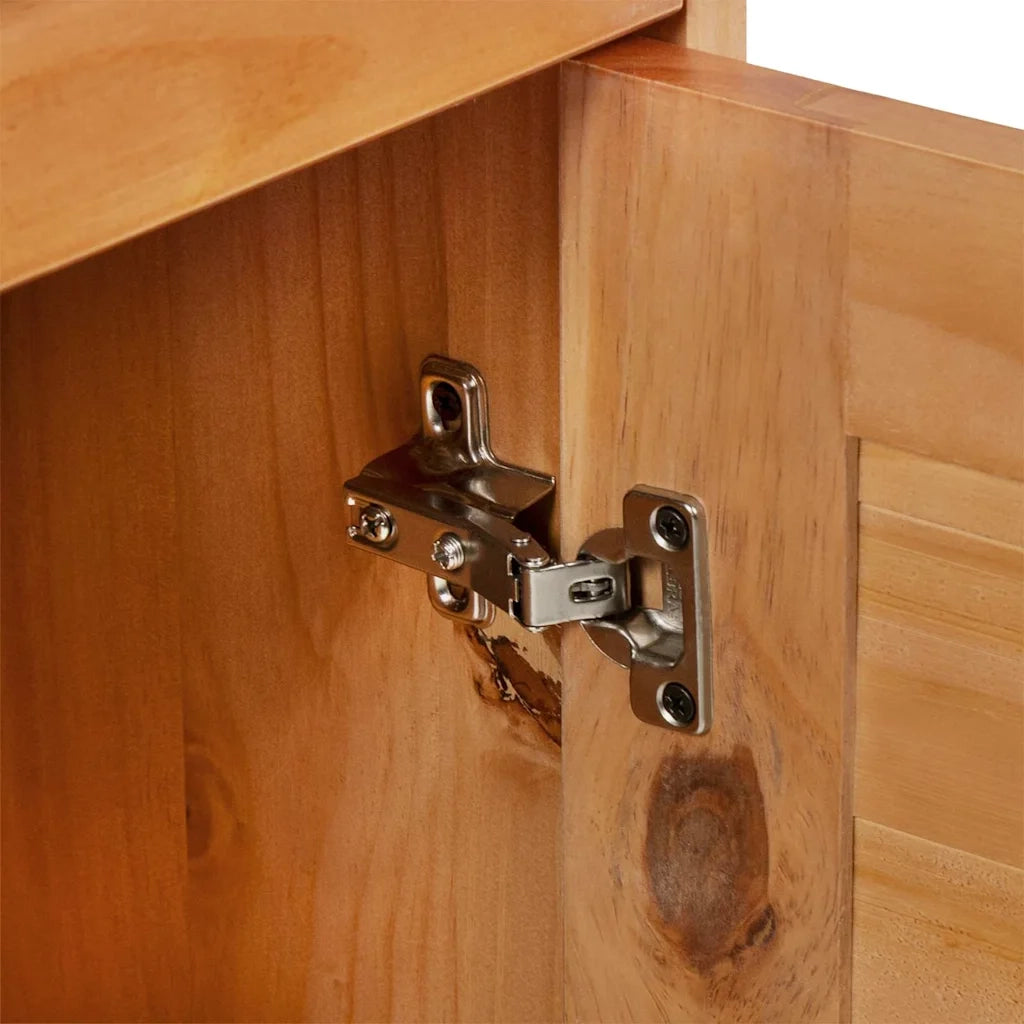 Mobile da Bagno con cassetto VIGO 2 pcs Marrone e Marrone Miele 3328537