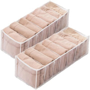 Organizzatore a doppia ante per intimo, calze, regolazione sottoveste, organizzatore a scomparsa per intimo, calze, cravatte, cinture