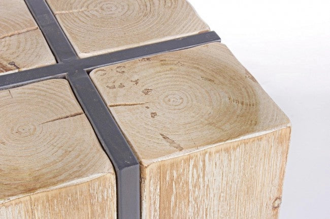 Sgabello Bar Garrett H70 in Legno