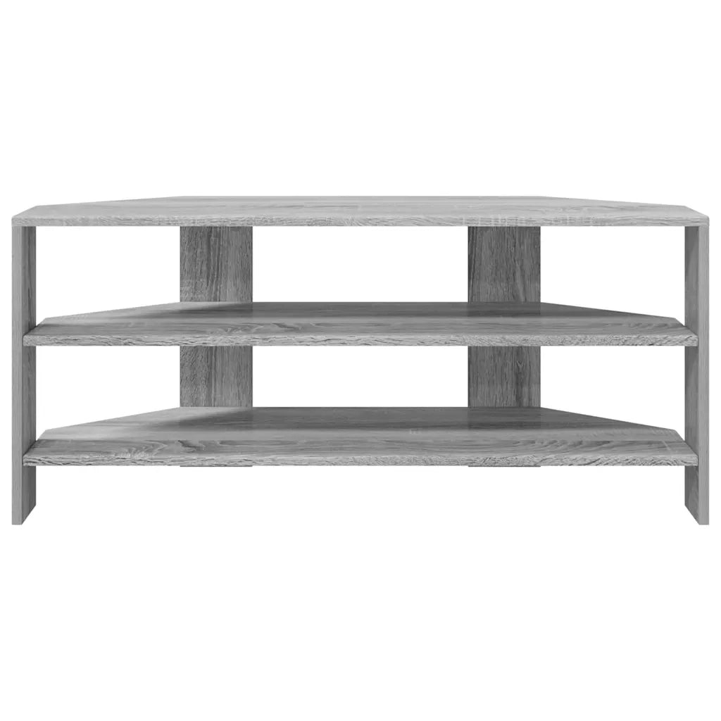 MobileTVAngolare Grigio Sonoma 102x40,5x45cm Legno multistrato