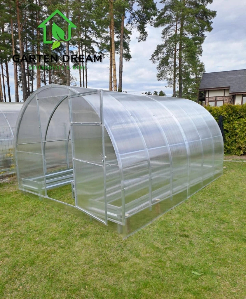 Serra da giardino TITAN 3 x 6 m (18 m²), 4 mm con rivestimento in policarbonato