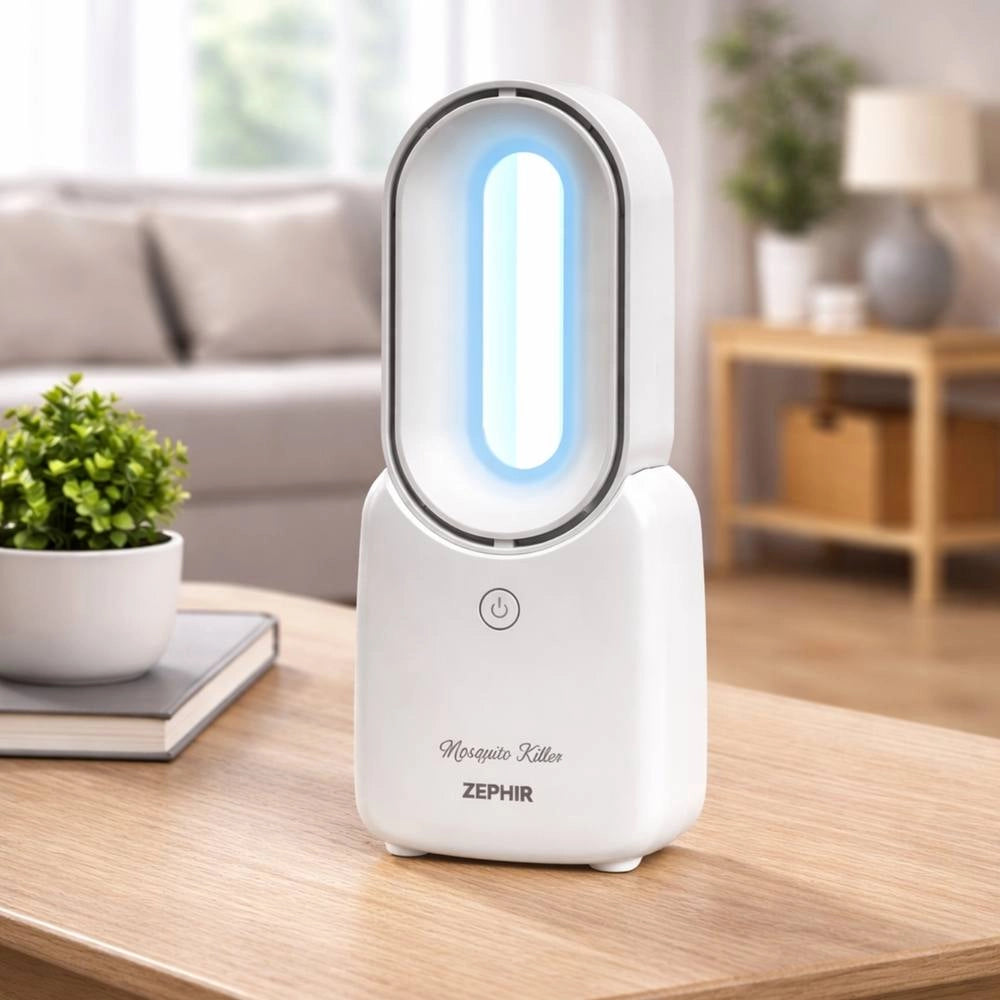 Ventilatore da tavolo ricaricabile senza pale zephir pgl23
