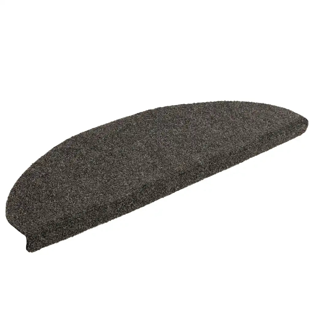 Tappetini per scale autoadesivi 10 pz | Gradini per Scale 65x21x4 cm Antracite Semicircolari Grandi