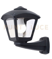 LERICI APPLIQUE 1 LUCE NERO IP55 ATTACCO E27