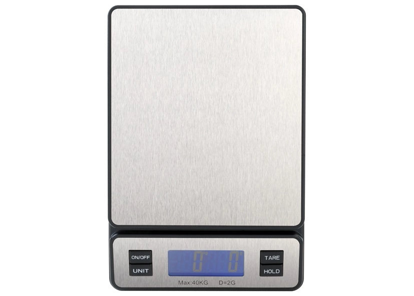 Bilancia da Cucina Digitale Acciaio 40 kg div.1 g Eva Collection