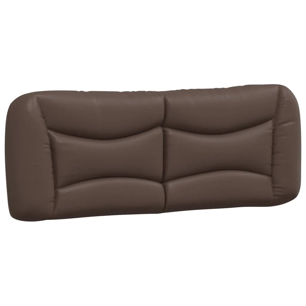 Cuscino Testiera Hvar Marrone 140 cm in Similpelle CFW7435131