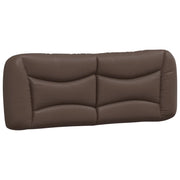 Cuscino Testiera Hvar Marrone 140 cm in Similpelle CFW7435131