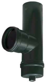 RACCORDO A T PER STUFE A PELLET CM. 8 CANNE FUMARIE