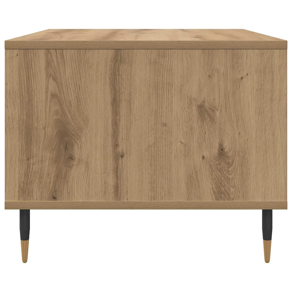 Tavolino da salotto rovere artigianale 60 x 50 x 40 cm 879607