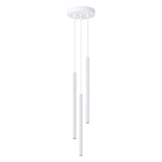 Lampada tubolare in acciaio moderno ARCHE Ocean Green 3x8W LED G9 Bianco