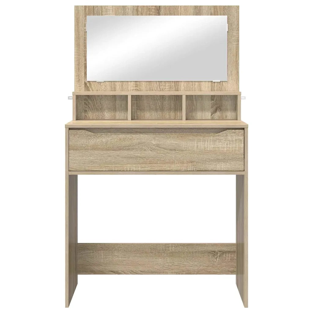 Tavoli da Trucco per Camera da Letto con cassetto Rovere Sonoma