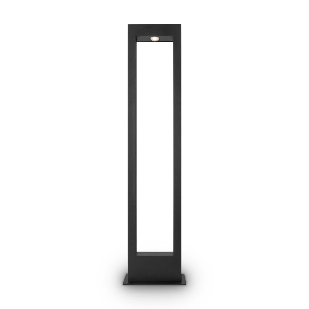Paletto luce esterno Maytoni Bonn LED 10W 100cm grafite