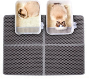 Matrice per gatto 76x61cm, Matrice per gatto, Matrice per gatto, Doppia strato, Grande, Disegno di api matrice per gatto, Opportuno e trasportabile