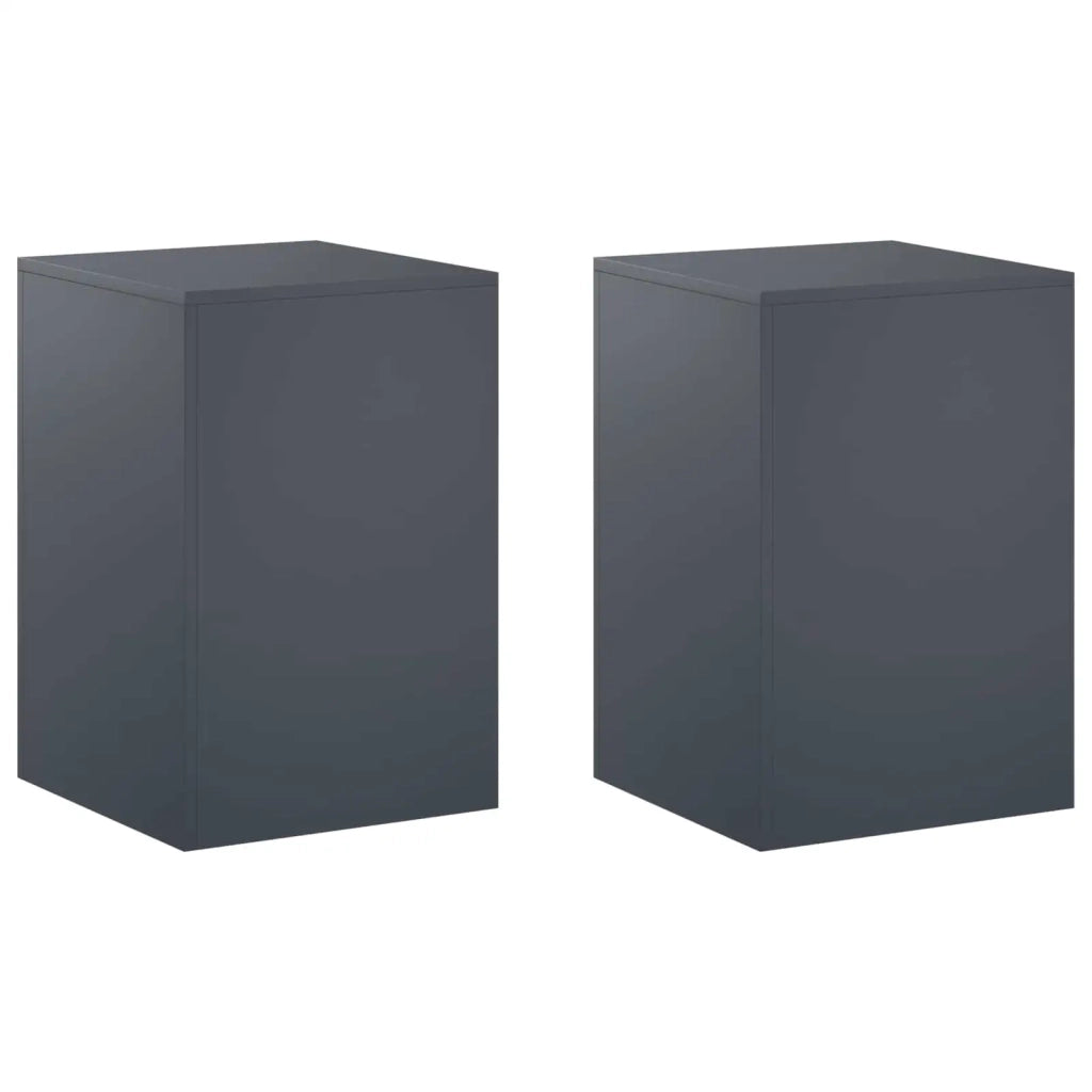 Supporto per piante 2 pcs Antracite 40 x 40 x 60 cm 8012535