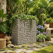 Gabion Raised Bed Galvanized Steel 90x50x100 Cm