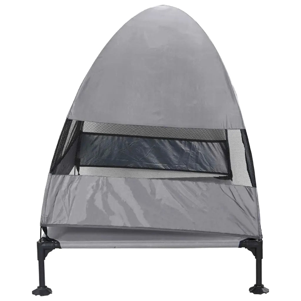 Letto per Cani Elevato Grigio chiaro 127 x 81 x 108 cm 42008219