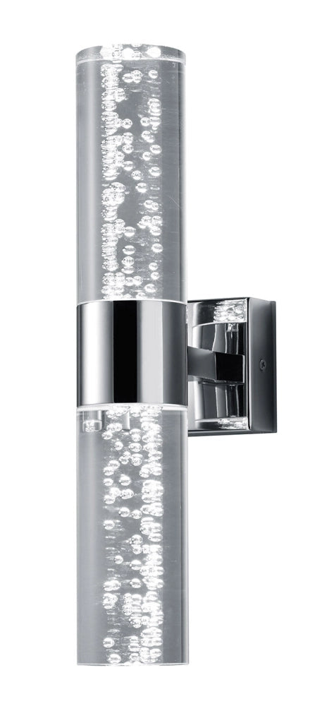 Applique da Interno a LED in Metallo Cromo
