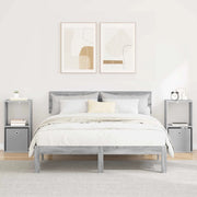Comodino con cassetto 2 pcs Grigio Sonoma 35 x 32 x 68,5 cm 8000639