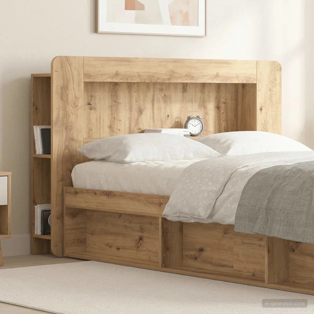 Testata del letto Rovere Artigianale Legno ingegnerizzato 8001272