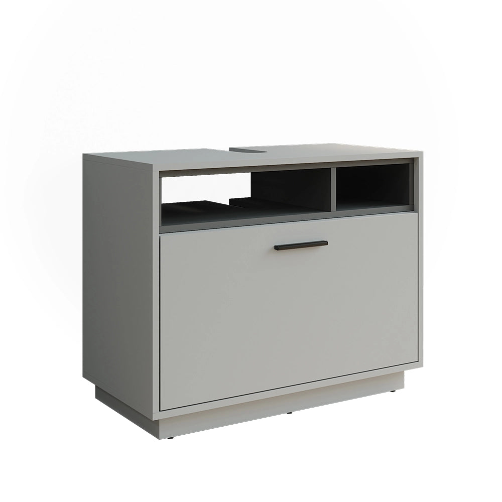 Vicco Mobiletto Grigio/antracite 80 x 64 cm con cassetto