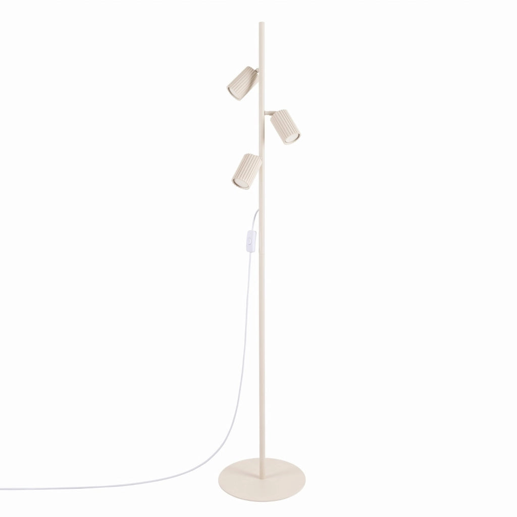 Lampada da terra KARBON 3 beige
