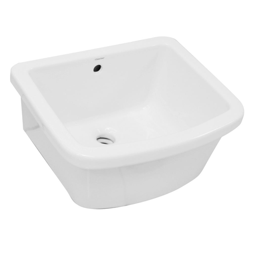 Pilozzo in ceramica 46x40 cm senza strizzatoio Bianco