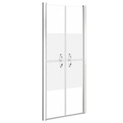 Porta doccia per bagno WC cabina doccia interno casa ESG 71x190 cm semi-satinato 02_0001991