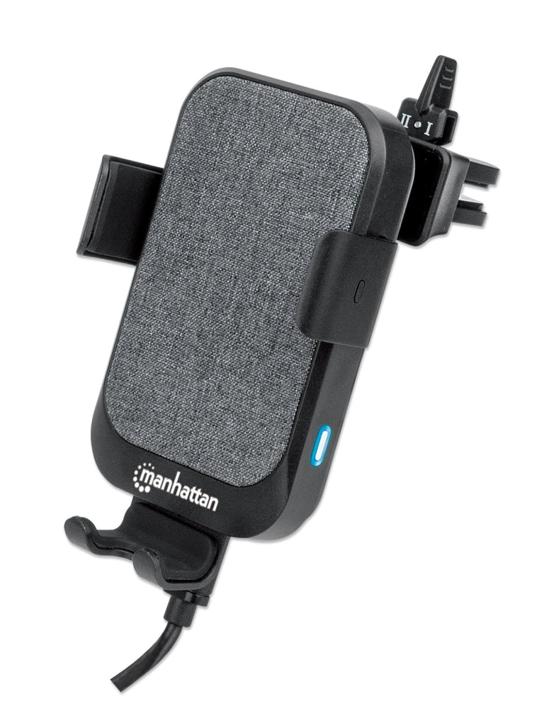 Caricatore rapido da Auto Wireless 10W doppio aggancio e sensore touch