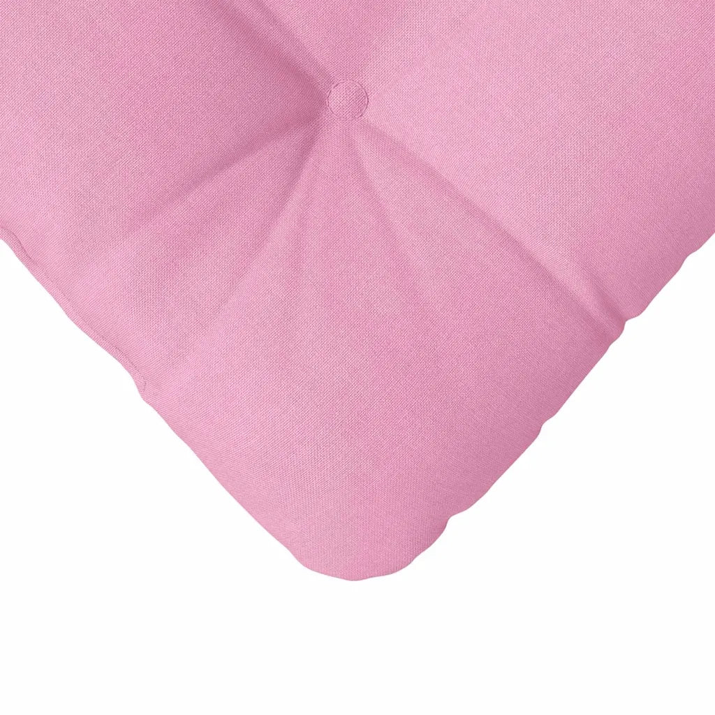 Cuscini per Seduta 4 pcs Rosa 40 x 40 x 12 cm Tessuto