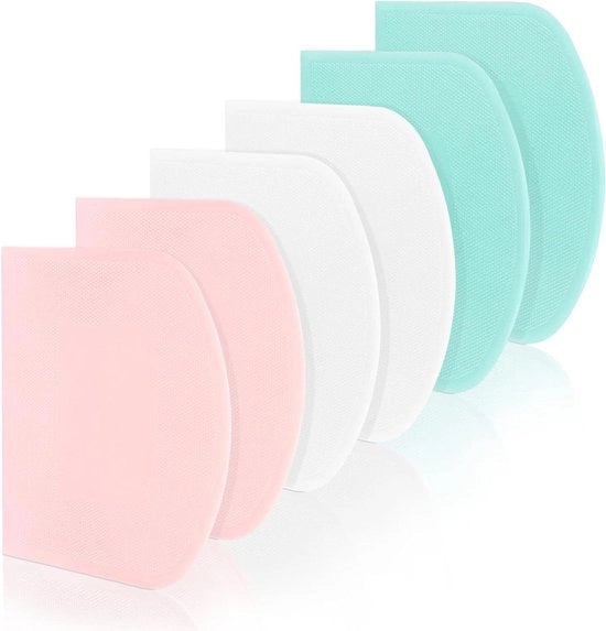 Kit di raschiatori per pasta e pizza, 6 pezzi, con raschiatore alimentare in plastica, utensile da cucina.