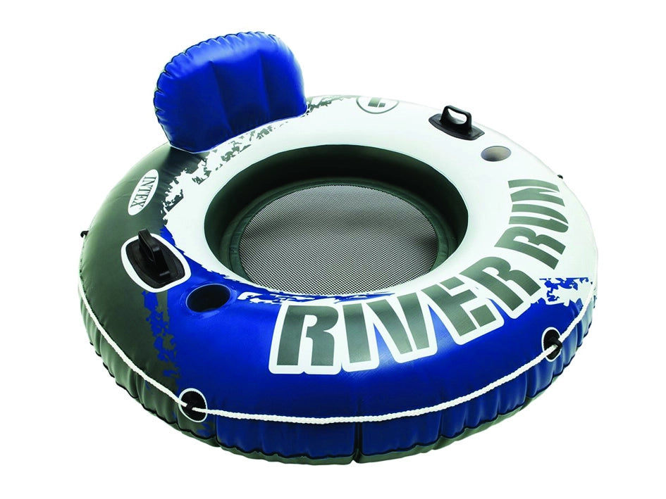 MATERASSINO TONDO GONFIABILE RIVER  ø cm.135 peso kg 2,60 (58825)    INTEX