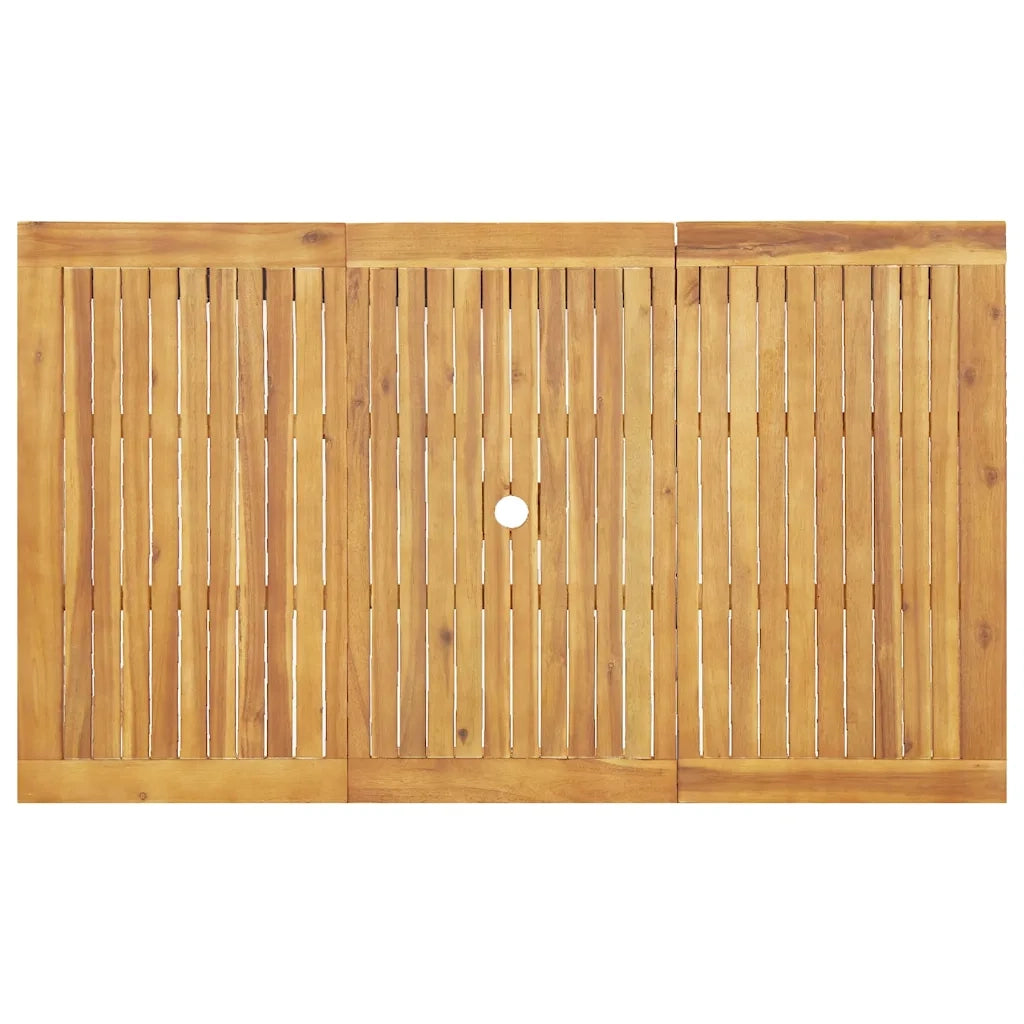 Set da Pranzo per Giardino 5 pcs Marrone 3375652