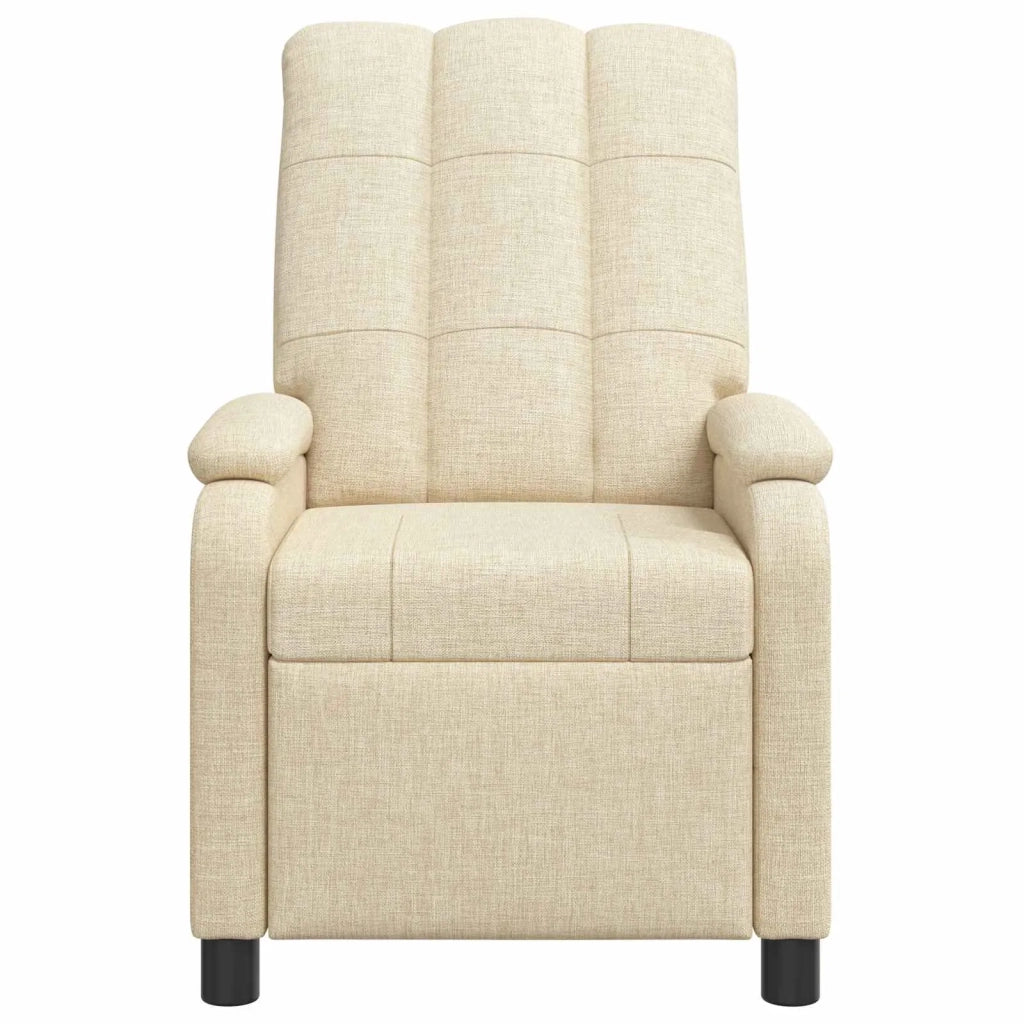 Divano Sedia-Poltrona reclinabile Crema Tessuto 416962
