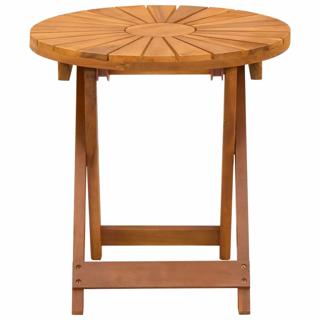 Tavolo da bistrot Naturale Ø45 x 45 cm Legno di Acacia Massello 42024977