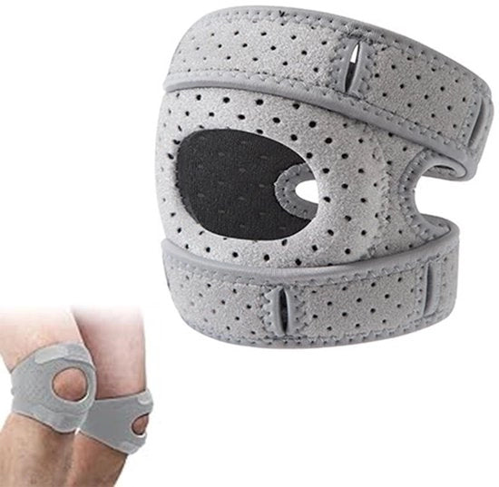 Bende per Ginocchio Professionale Protezione Sportiva - Ginocchio Flessibile - Respirante - Dampening - Stabilità - Tessuto Tridimensionale - Protezione Ginocchio