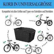 Porta Bagaglio per Bicicletta con Copertura Impermeabile e Retino per Cani e Libri, Codice: RFWR-1234, Modello: 56789, Materiale: PVC, Dimensioni: 40x20x10 cm, Peso: 1,5 kg, Capacità: 20 kg, Resistenza al vento: 100 km/h, Resistenza all'acqua: 1000 mm.