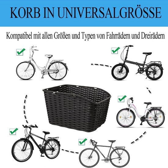 Porta Bagaglio per Bicicletta con Copertura Impermeabile e Retino per Cani e Libri, Codice: RFWR-1234, Modello: 56789, Materiale: PVC, Dimensioni: 40x20x10 cm, Peso: 1,5 kg, Capacità: 20 kg, Resistenza al vento: 100 km/h, Resistenza all'acqua: 1000 mm.
