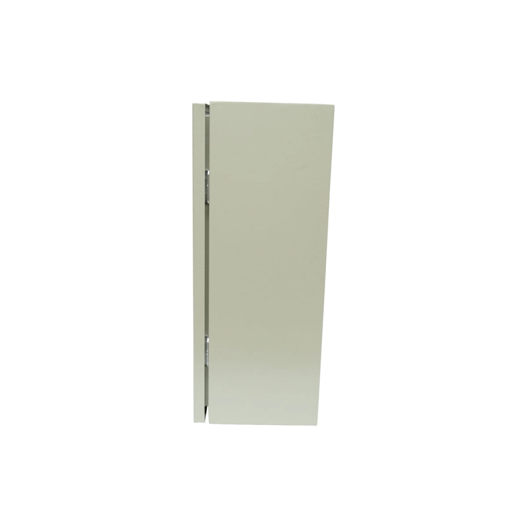 Quadro elettrico metallico con controquadro, PT 500x400x200mm, IP65