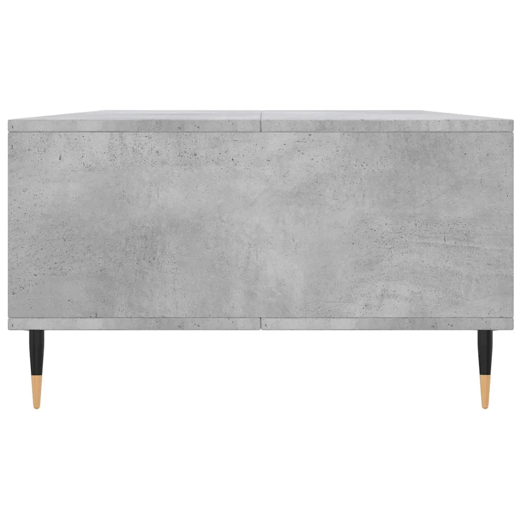 Tavolino Salotto Grigio Cemento 104x60x35 cm Legno Multistrato 827080