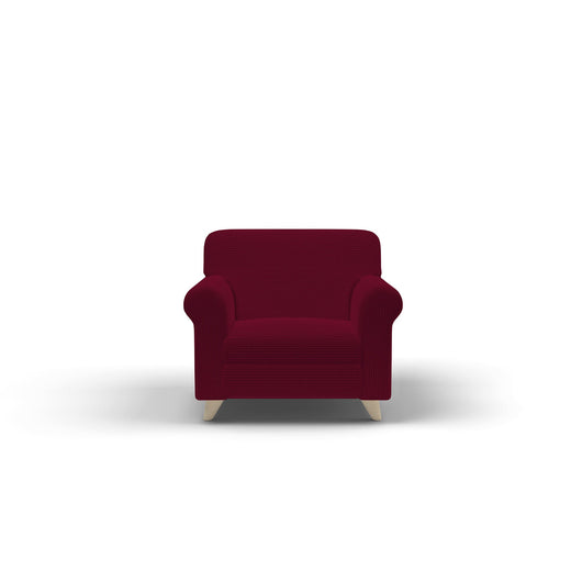 Copridivano Elasticizzato 1 Posto in Poliestere Leslie Bordeaux