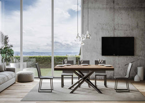 Tavolo Allungabile 180-284x90x80 cm Famas Evolution Quercia Naturale