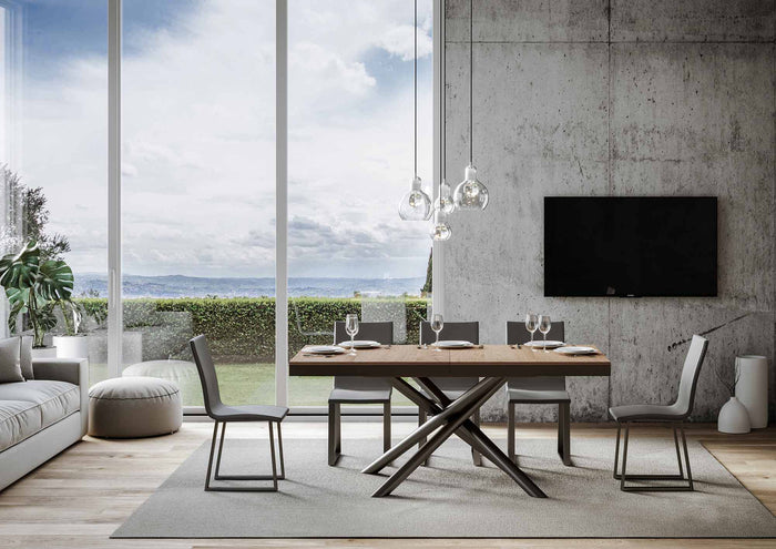 Tavolo Allungabile 180-284x90x80 cm Famas Evolution Quercia Naturale