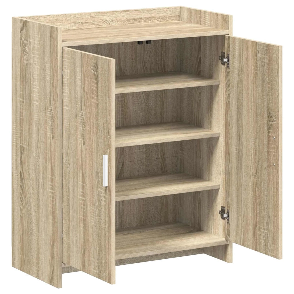Mobile per scarpe con porta Rovere Sonoma 73,5 x 36 x 92 cm 8011309