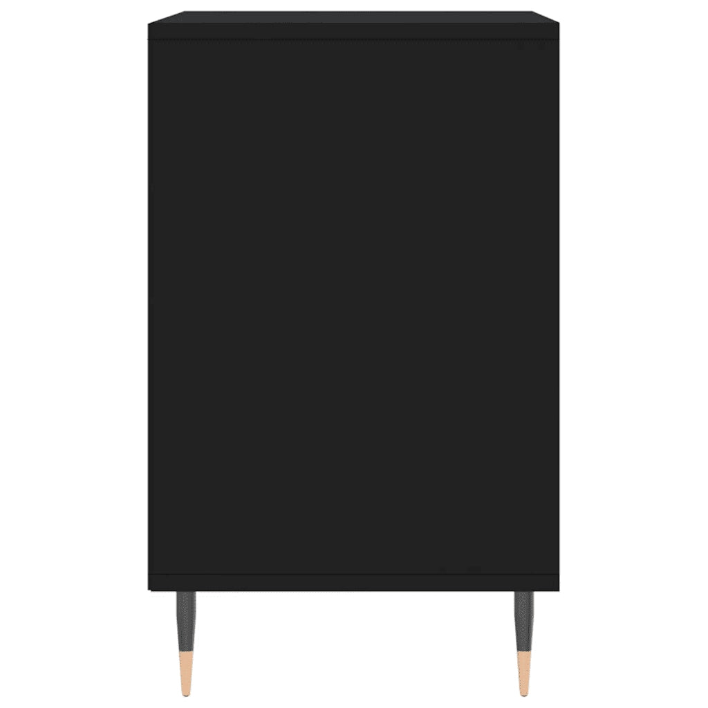 Scarpiera Nera 102x36x60 cm in Legno Multistrato 831381