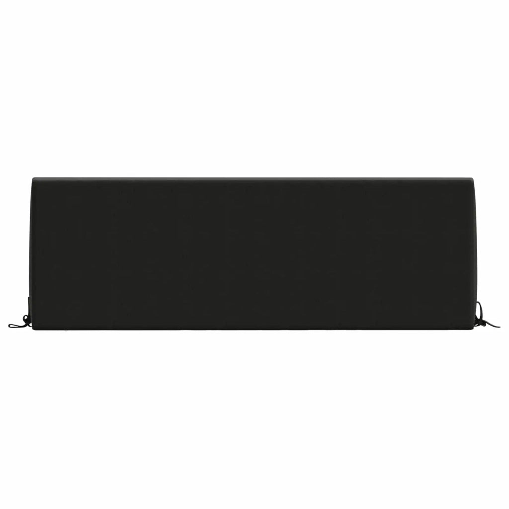 Cuscino schienale SOEST 100% Poliestere Nero 120 x 20 x 40 cm 946738