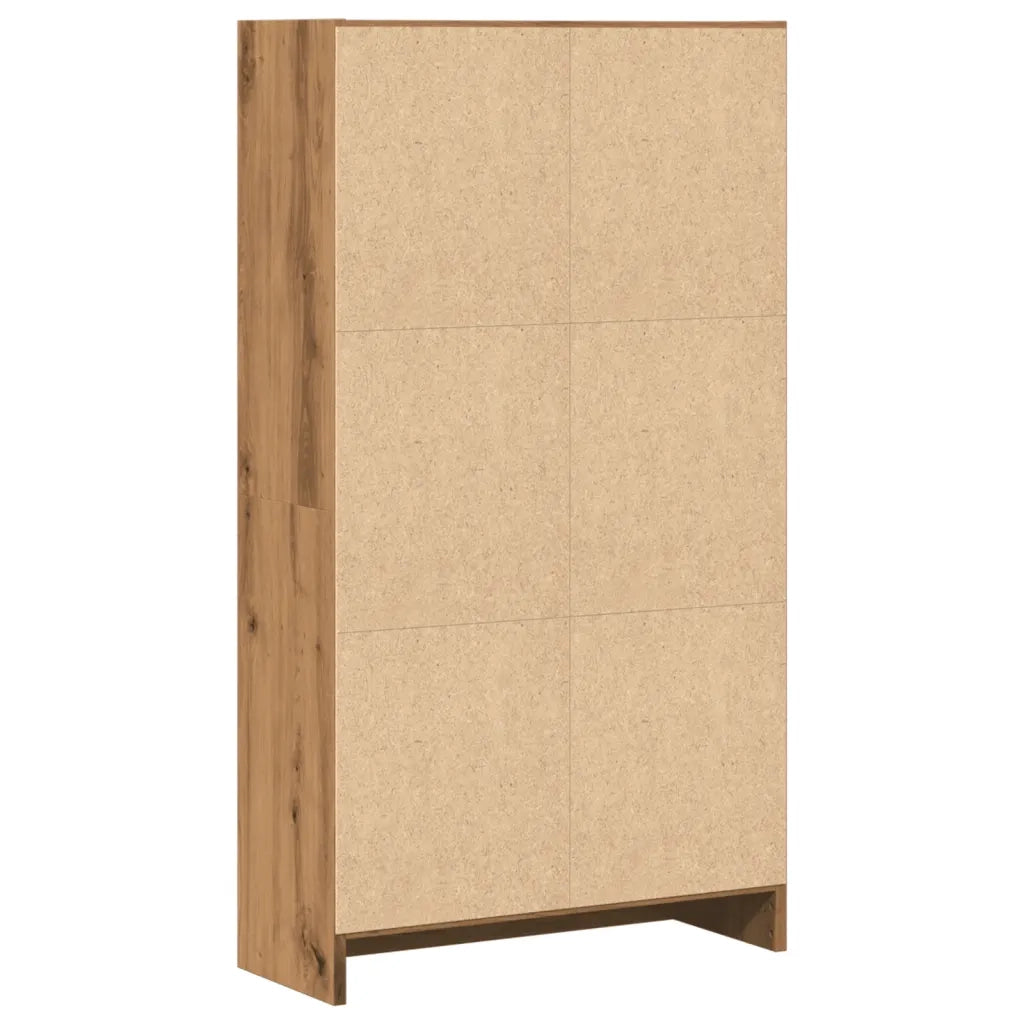 vidaXL Libreria Rovere Artigianale 60x24x109 cm in Truciolato