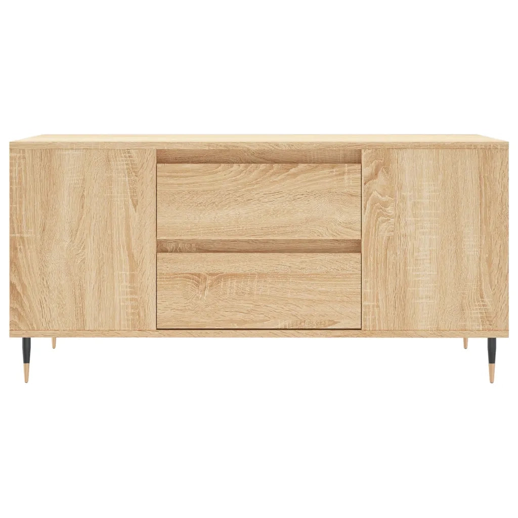 Tavolino Salotto-Tavolino da soggiorno-Tavolo Rovere Sonoma 102x44,5x50 cm Legno Multistrato 103465